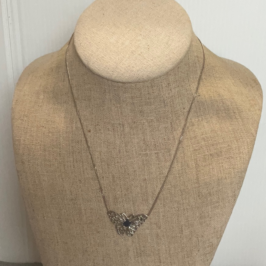 Butterfly Choker Necklace